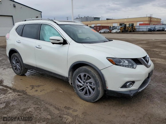 2016 Nissan Rogue SV with VIN 5N1AT2MV2GC843490, listed as a Copart auction lot 49665535 with 126,239 mi miles and Clean Title. Bid and sale history available at carsss.com. Image 4.