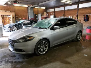2014 Dodge Dart SXT z VIN 1C3CDFBB4ED719615, wystawiony jako Copart lot #59667645 z przebiegiem Nie podano mil oraz Szkoda całkowita • Salvage title. Historia ofert i sprzedaży dostępna na DreamBid. Obrazek 1.
