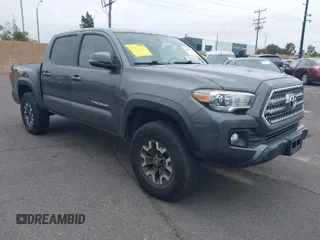 2017 Toyota Tacoma SR5 with VIN 3TMAZ5CN7HM045752, listed as a IAAI auction lot 42057874 with 89,898 mi miles and . Bid and sale history available at carsss.com. Image 1.
