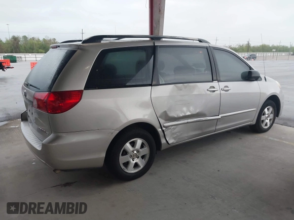 2006 Toyota Sienna CE with VIN 5TDZA23C86S488965, listed as a IAAI auction lot 41856248 with 182,963 mi miles and . Bid and sale history available at DreamBid. Image 6.