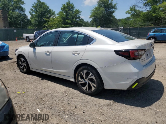 2022 Subaru Legacy Premium with VIN 4S3BWAD65N3006992, listed as a Copart auction lot 61456455 with 15,271 mi miles and Salvage title. Bid and sale history available at DreamBid. Image 2.