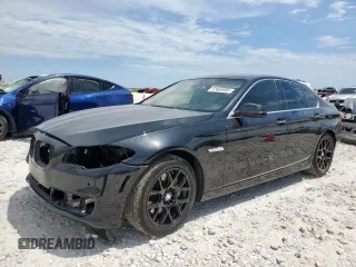 2016 BMW 5 Series 535i xDrive with VIN WBA5B3C56GG259079, listed as a Copart auction lot 57600985 with 73,834 mi miles and Salvage title. Bid and sale history available at DreamBid. Image 1.