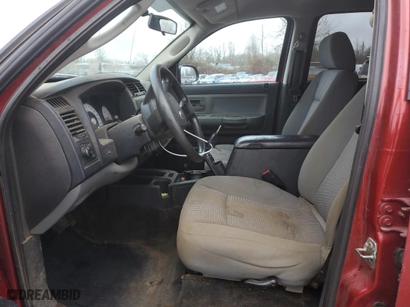 2010 Dodge Dakota Bighorn/Lonestar with VIN 1D7CW3GK4AS225411, listed as a Copart auction lot 48084595 with 0 mi miles and Salvage Title. Bid and sale history available at carsss.com. Image 7.