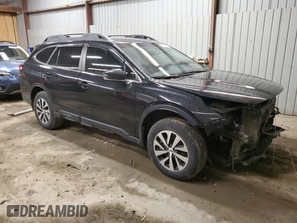 2021 Subaru Outback Premium with VIN 4S4BTADC6M3164041, listed as a Copart auction lot 46569375 with 77,217 mi miles and Salvage Title. Bid and sale history available at DreamBid. Image 4.