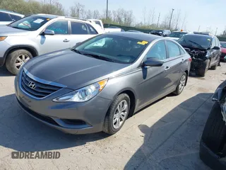 2013 Hyundai Sonata GLS with VIN 5NPEB4AC3DH595421, listed as a IAAI auction lot 42072919 with Not Provided miles and . Bid and sale history available at DreamBid. Image 2.