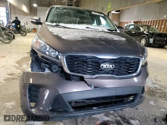 2019 Kia Sorento LX with VIN 5XYPGDA39KG554855, listed as a Copart auction lot 45777385 with 119,998 mi miles and Salvage Title. Bid and sale history available at carsss.com. Image 11.