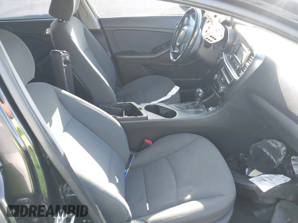 2016 Kia Optima Hybrid with VIN KNAGM4ADXG5096533, listed as a IAAI auction lot 41986694 with 1 mi miles. Bid and sale history available at carsss.com. Image 5.