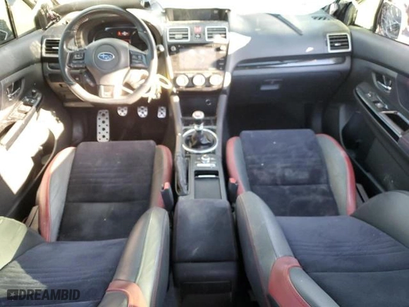 2018 Subaru WRX STI with VIN JF1VA2M6XJ9833689, listed as a Copart auction lot 42652715 with 82,554 mi miles and Salvage Title. Bid and sale history available at carsss.com. Image 8.
