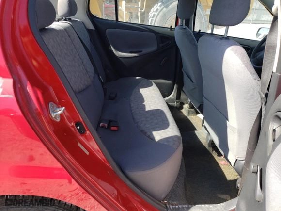 2001 Toyota ECHO with VIN JTDBT123310106540, listed as a Copart auction lot 82857873 with 199,518 mi miles and Salvage Title. Bid and sale history available at carsss.com. Image 6.