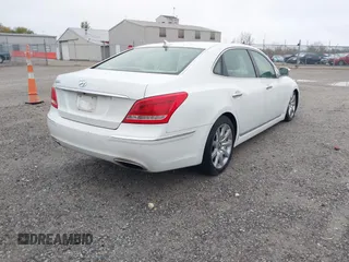 2013 Hyundai Equus Signature with VIN KMHGH4JH6DU063889, listed as a IAAI auction lot 40782294 with 81,631 mi miles and . Bid and sale history available at DreamBid. Image 4.