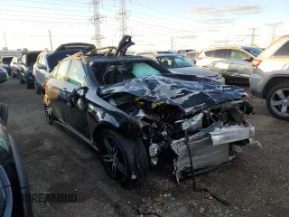 2017 Mercedes-Benz E-Class AMG E 43 with VIN WDDZF6EB3HA270001, listed as a Copart auction lot 79715704 with 0 mi miles and Salvage Title. Bid and sale history available at carsss.com. Image 4.