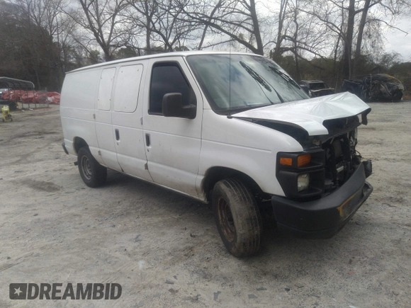 2012 Ford Econoline Cargo Commercial with VIN 1FTNE2EL3CDB15002, listed as a IAAI auction lot 41732999 with 205,355 mi miles and . Bid and sale history available at DreamBid. Image 1.