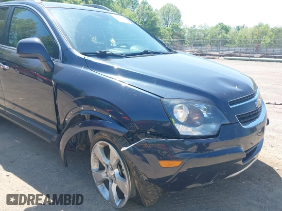 2015 Chevrolet Captiva Sport LT with VIN 3GNAL3EK8FS517269, listed as a IAAI auction lot 42122748 with 123,229 mi miles and . Bid and sale history available at carsss.com. Image 6.