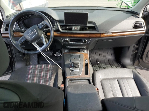 2020 Audi Q5 Premium Plus with VIN WA1BNAFY0L2028140, listed as a Copart auction lot 51293005 with 91,314 mi miles and Salvage Title. Bid and sale history available at carsss.com. Image 8.