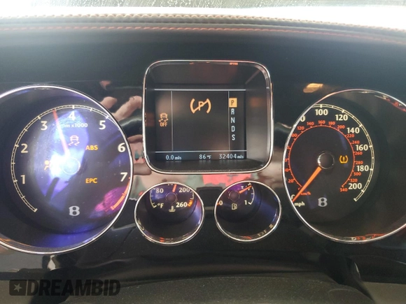 2011 Bentley Continental GT with VIN SCBDP3ZA1BC067897, listed as a Copart auction lot 44470035 with 32,404 mi miles and Salvage Title. Bid and sale history available at DreamBid. Image 9.