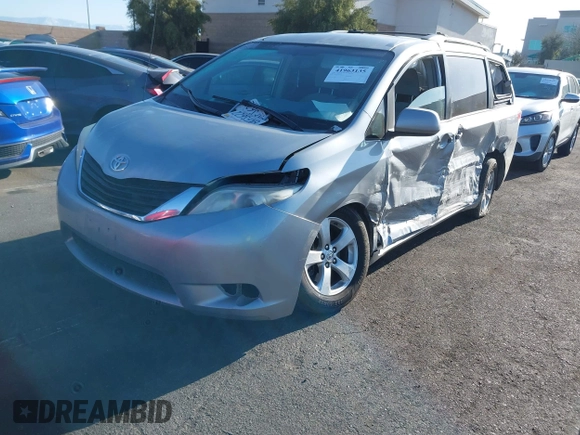 2014 Toyota Sienna LE AAS with VIN 5TDKK3DC7ES435109, listed as a IAAI auction lot 41963135 with 175,517 mi miles and . Bid and sale history available at DreamBid. Image 17.