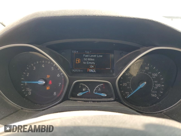 2017 Ford Focus SE with VIN 1FADP3F25HL202470, listed as a Copart auction lot 59941835 with 142,628 mi miles and Salvage title. Bid and sale history available at DreamBid. Image 9.