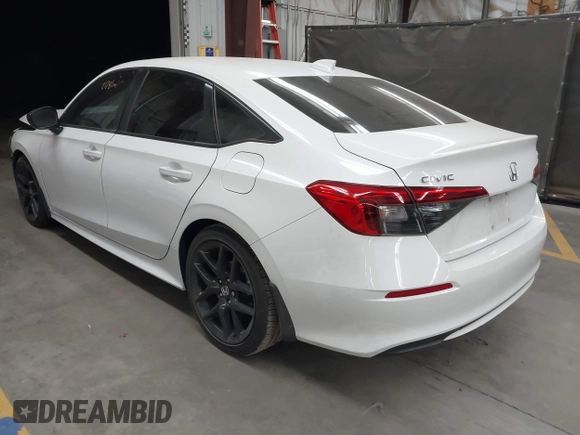 2023 Honda Civic Sport with VIN 2HGFE2F52PH531718, listed as a IAAI auction lot 42483695 with 21,781 mi miles and . Bid and sale history available at DreamBid. Image 3.