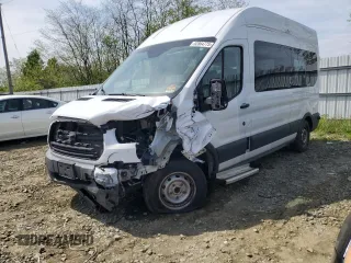 2017 Ford Transit z VIN 1FDZX2XMXHKB42875, wystawiony jako Copart lot #52864775 z przebiegiem 206 122 mil mil oraz Szkoda całkowita • Salvage title. Historia ofert i sprzedaży dostępna na DreamBid. Obrazek 1.