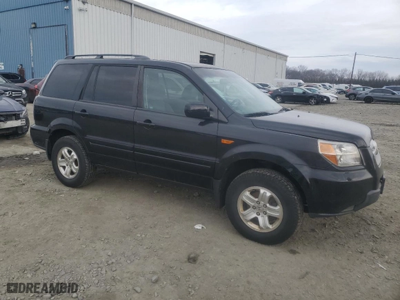 2008 Honda Pilot VP with VIN 5FNYF18228B050666, listed as a Copart auction lot 47867955 with 0 mi miles and Clean Title. Bid and sale history available at carsss.com. Image 4.