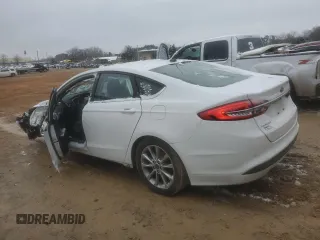 2017 Ford Fusion SE with VIN 3FA6P0HDXHR311384, listed as a Copart auction lot 45710435 with 117,200 mi miles and Salvage Title. Bid and sale history available at carsss.com. Image 2.