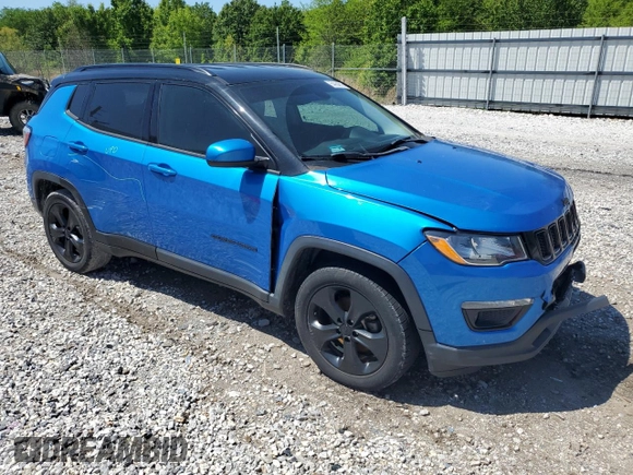2018 Jeep Compass Altitude с VIN 3C4NJCBB0JT327442, выставлен на аукционе Copart как лот 54064815 с пробегом 103 773 миль миль и Списание • Salvage title. История ставок и продаж доступна на DreamBid. Изображение 4.