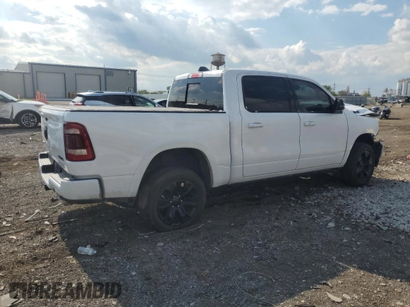 2023 Ram 1500 Limited with VIN 1C6SRFHTXPN528522, listed as a Copart auction lot 59008225 with 27,293 mi miles and Salvage title. Bid and sale history available at DreamBid. Image 3.