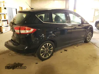 2017 Ford C-Max Energi Titanium with VIN 1FADP5FU1HL106297, listed as a Copart auction lot 73603563 with 68,103 mi miles. Bid and sale history available at carsss.com. Image 3.