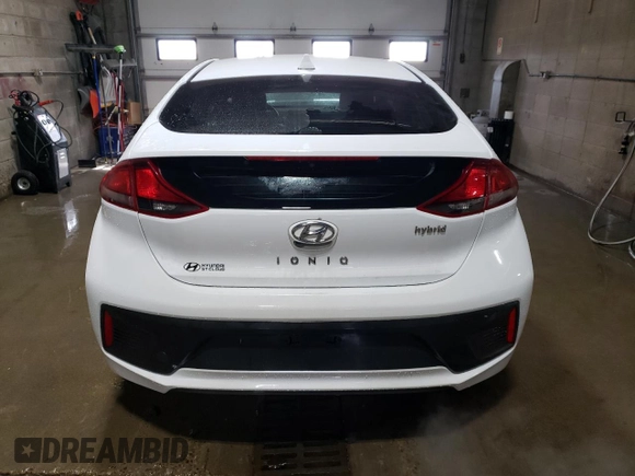 2021 Hyundai Ioniq SE with VIN KMHC75LCXMU257091, listed as a Copart auction lot 49177495 with 118,758 mi miles and Salvage Title. Bid and sale history available at DreamBid. Image 6.