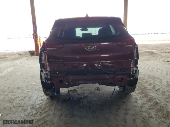 2019 Hyundai Tucson SEL with VIN KM8J33AL5KU973100, listed as a Copart auction lot 52574145 with 40,285 mi miles and Salvage Title. Bid and sale history available at carsss.com. Image 6.
