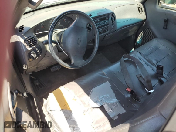 2003 Ford F-150 XL with VIN 1FTRF17293NB35763, listed as a Copart auction lot 55352925 with 208,961 mi miles and Salvage title. Bid and sale history available at DreamBid. Image 8.