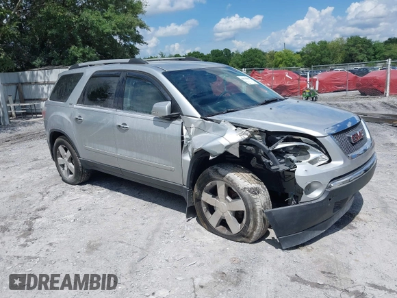 2010 GMC Acadia SLT2 с VIN 1GKLVNEDXAJ178747, выставлен на аукционе IAAI как лот 40678809 с пробегом 180 520 миль миль и . История ставок и продаж доступна на DreamBid. Изображение 1.