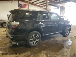 2017 Toyota 4Runner SR5 with VIN JTEBU5JRXH5449736, listed as a Copart auction lot 49857035 with 111,712 mi miles and Salvage Title. Bid and sale history available at carsss.com. Image 3.