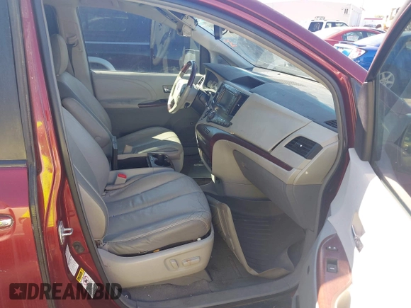 2011 Toyota Sienna XLE with VIN 5TDDK3DC8BS007764, listed as a IAAI auction lot 42689965 with 254,252 mi miles and . Bid and sale history available at DreamBid. Image 5.