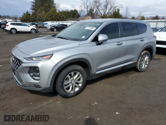 2020 Hyundai Santa Fe SE with VIN 5NMS2CAD0LH301068, listed as a Copart auction lot 47213665 with 111,579 mi miles and Salvage Title. Bid and sale history available at DreamBid. Image 1.