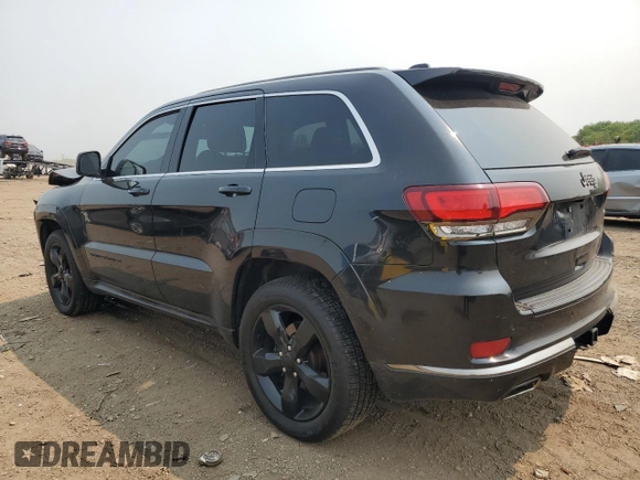 2015 Jeep Grand Cherokee High Altitude с VIN 1C4RJFCG2FC213054, выставлен на аукционе Copart как лот 59145225 с пробегом 132 880 миль миль и Списание • Salvage title. История ставок и продаж доступна на DreamBid. Изображение 2.