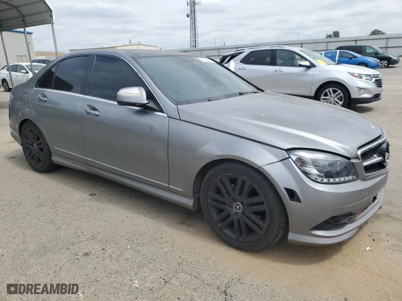2008 Mercedes-Benz C-Class 3.0L Sport with VIN WDDGF54X78F095737, listed as a Copart auction lot 53309595 with 228,751 mi miles and Salvage Title. Bid and sale history available at carsss.com. Image 4.