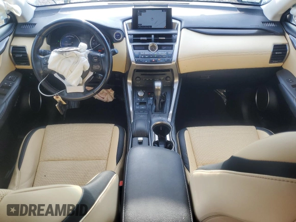 2017 Lexus NX 300h with VIN JTJBJRBZ3H2051768, listed as a Copart auction lot 83774484 with 93,880 mi miles and Salvage title. Bid and sale history available at DreamBid. Image 8.