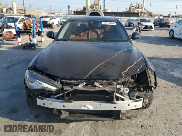 2019 Alfa Romeo Giulia Ti Sport with VIN ZARFAMBN2K7605032, listed as a Copart auction lot 76112464 with 63,046 mi miles and Salvage Title. Bid and sale history available at carsss.com. Image 5.