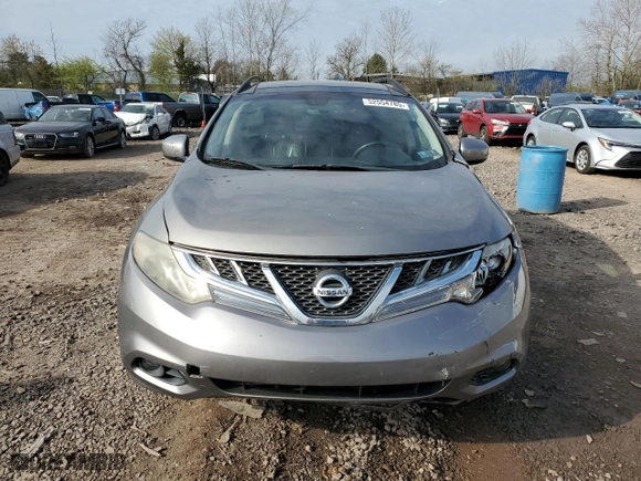 2011 Nissan Murano SV with VIN JN8AZ1MW9BW166679, listed as a Copart auction lot 52554785 with 217,645 mi miles and Salvage Title. Bid and sale history available at carsss.com. Image 5.