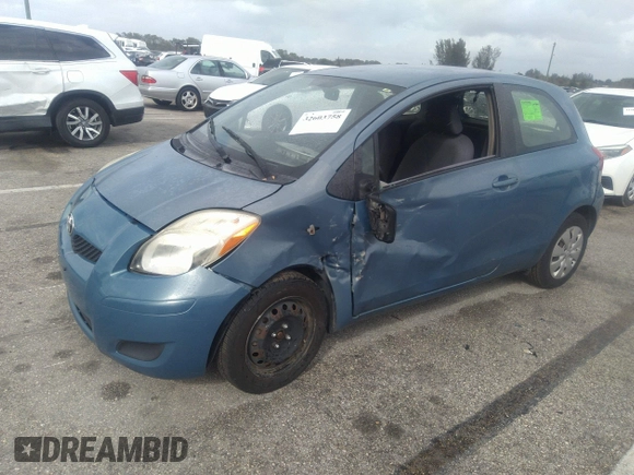2010 Toyota Yaris with VIN JTDJT4K39A5295243, listed as a IAAI auction lot 41784428 with 92,354 mi miles. Bid and sale history available at carsss.com. Image 2.