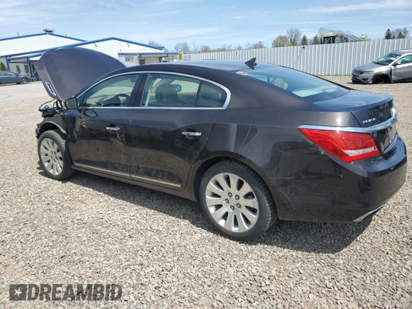 2014 Buick LaCrosse Leather with VIN 1G4GC5G38EF130286, listed as a Copart auction lot 54661645 with 77,278 mi miles and Salvage title. Bid and sale history available at DreamBid. Image 2.