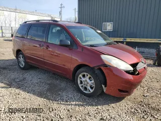 2006 Toyota Sienna LE with VIN 5TDBA23C76S061682, listed as a Copart auction lot 48482965 with 186,204 mi miles and Clean Title. Bid and sale history available at carsss.com. Image 4.