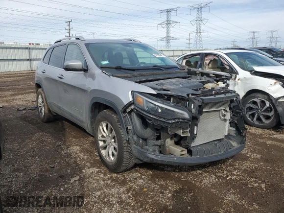 2019 Jeep Cherokee Latitude with VIN 1C4PJMCX9KD310591, listed as a Copart auction lot 47296495 with 66,570 mi miles and Salvage Title. Bid and sale history available at carsss.com. Image 4.