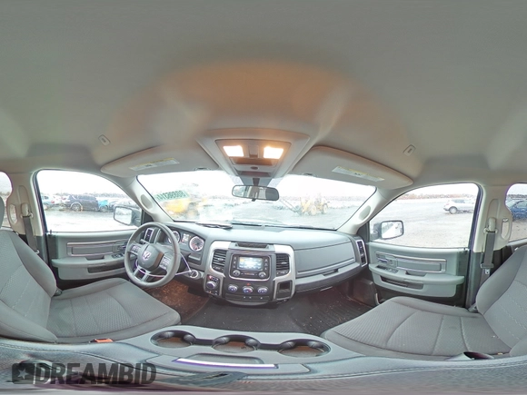 2019 Ram 1500 Warlock with VIN 1C6RR7LT8KS696861, listed as a Copart auction lot 80896314 with 42,867 mi miles and Salvage title. Bid and sale history available at DreamBid. Image 12.