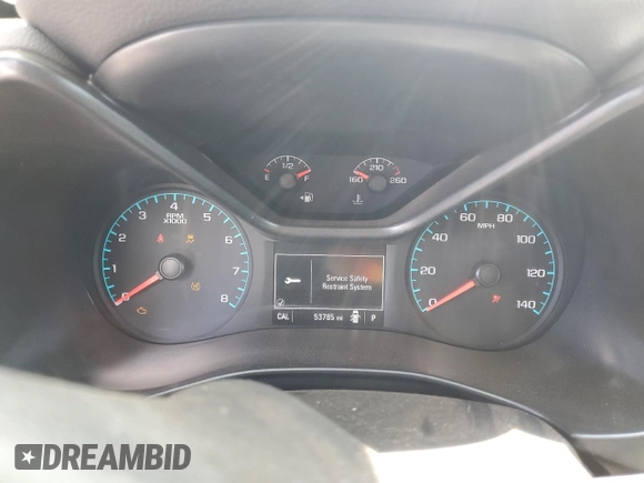 2020 Chevrolet Colorado 2WD Work Truck z VIN 1GCGSBEA8L1110735, wystawiony jako Copart lot #48770915 z przebiegiem 53 785 mil mil oraz Czysty tytuł • Clean title. Historia ofert i sprzedaży dostępna na DreamBid. Obrazek 9.