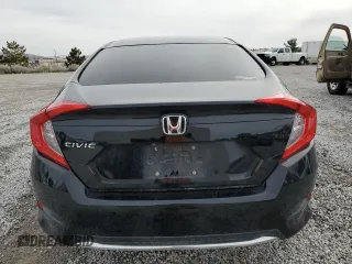 2019 Honda Civic LX with VIN 19XFC2F61KE009602, listed as a Copart auction lot 45585045 with 84,414 mi miles and Salvage Title. Bid and sale history available at DreamBid. Image 6.