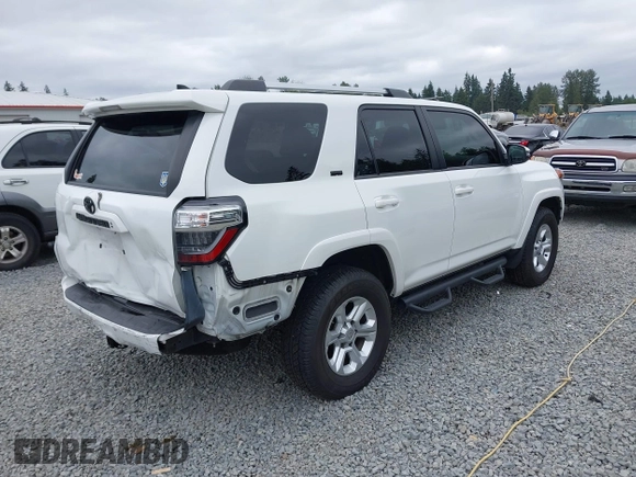 2021 Toyota 4Runner SR5 Premium with VIN JTENU5JR3M5896612, listed as a IAAI auction lot 42488992 with 75,986 mi miles and . Bid and sale history available at DreamBid. Image 4.