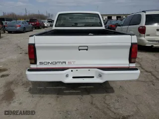 1992 GMC Sonoma with VIN 1GTCS14Z8N8505850, listed as a Copart auction lot 49582175 with 44,301 mi miles and Salvage Title. Bid and sale history available at carsss.com. Image 6.