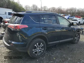 2017 Toyota RAV4 LE with VIN JTMBFREV0HJ109029, listed as a Copart auction lot 48758755 with 104,982 mi miles and Salvage Title. Bid and sale history available at carsss.com. Image 3.